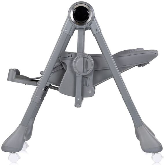 Scaun de masa si leagan electric Chipolino Master Class 2 in 1 charcoal, Culoare: Gri - poza 7 - ExclusivMAG.ro