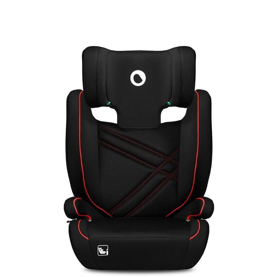 Scaun auto, Lionelo, Hugo i-Size, Conform standardului de securitate R129, 100-150 cm, 4-12 ani, Rosu, Culoare: Negru/Rosu, Grupa: 15-36kg (4 ani - 12 ani) - poza 4 - ExclusivMAG.ro