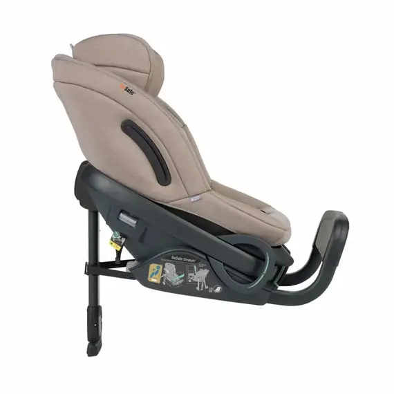 Scaun auto BeSafe Stretch² Dark Sand, Culoare: Crem, Grupa: 9-25kg (9 luni - 7 ani) - poza 4 - ExclusivMAG.ro