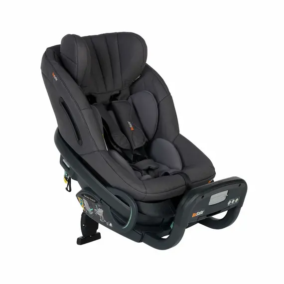 Scaun auto BeSafe Stretch² Dark Grey Mélange, Culoare: Gri/Negru, Grupa: 9-25kg (9 luni - 7 ani)  - ExclusivMAG.ro