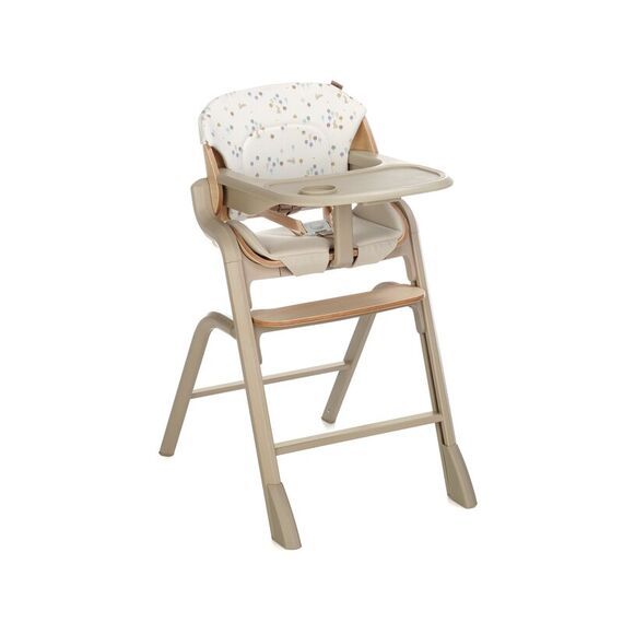 Scaun de masa multifunctional Noah, Jane, De la 6 luni la adult, Din lemn fag, Greutate maxima 100 Kg, Iris, Culoare: Bej  - ExclusivMAG.ro