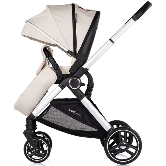 Carucior Chipolino Euphoria 3 in 1 cashmere, Culoare: Bej, Model: 3 in 1 - poza 7 - ExclusivMAG.ro