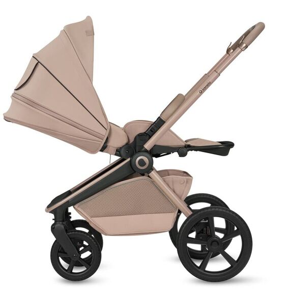 Carucior 2 in 1, Lionelo, Freya, Landou si salteluta ventilate, pana la 22 kg, 0luni+, Bej, Culoare: Bej, Model: 2 in 1 - poza 9 - ExclusivMAG.ro