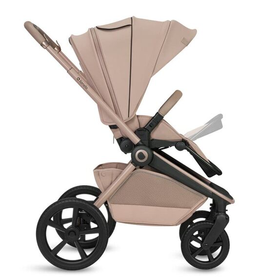 Carucior 2 in 1, Lionelo, Freya, Landou si salteluta ventilate, pana la 22 kg, 0luni+, Bej, Culoare: Bej, Model: 2 in 1 - poza 12 - ExclusivMAG.ro