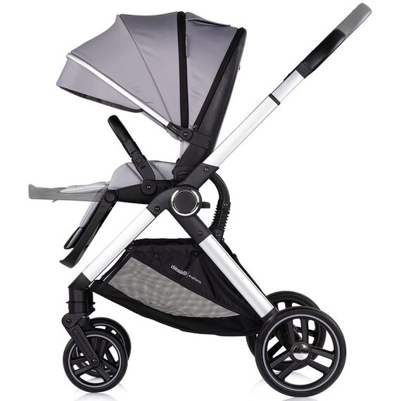 Carucior Chipolino Euphoria 3 in 1 platinum, Culoare: Gri, Model: 3 in 1 - poza 8 - ExclusivMAG.ro
