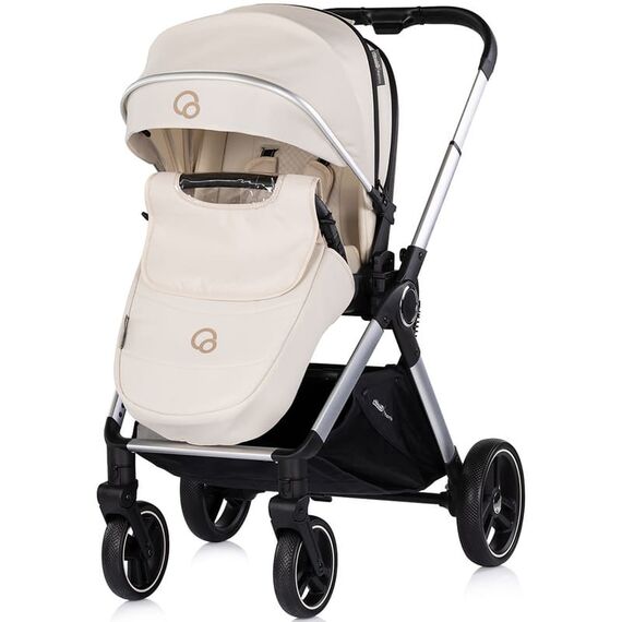 Carucior Chipolino Euphoria 3 in 1 cashmere, Culoare: Bej, Model: 3 in 1 - poza 5 - ExclusivMAG.ro