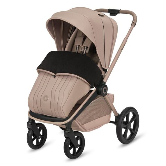 Carucior 2 in 1, Lionelo, Freya, Landou si salteluta ventilate, pana la 22 kg, 0luni+, Bej, Culoare: Bej, Model: 2 in 1 - poza 5 - ExclusivMAG.ro