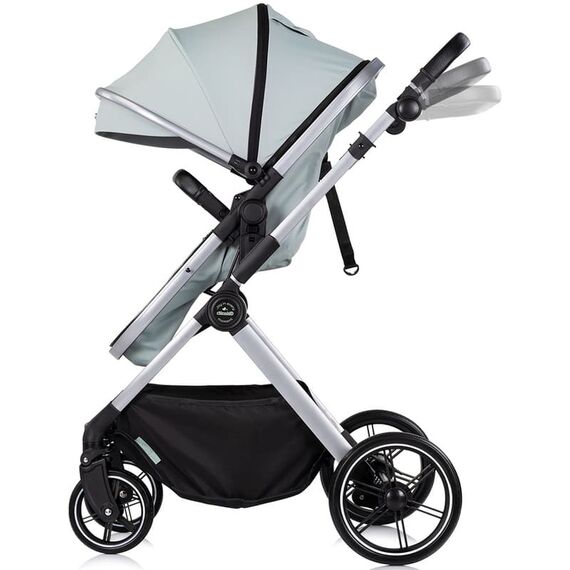 Carucior Chipolino Pearl 2 in 1 matcha, Culoare: Turcoaz, Model: 2 in 1 - poza 4 - ExclusivMAG.ro