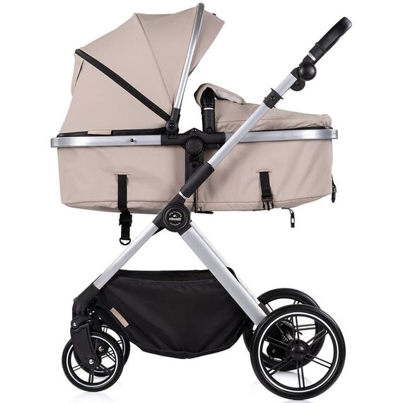 Carucior Chipolino Pearl 3 in 1 latte, Culoare: Crem, Model: 3 in 1 - poza 8 - ExclusivMAG.ro