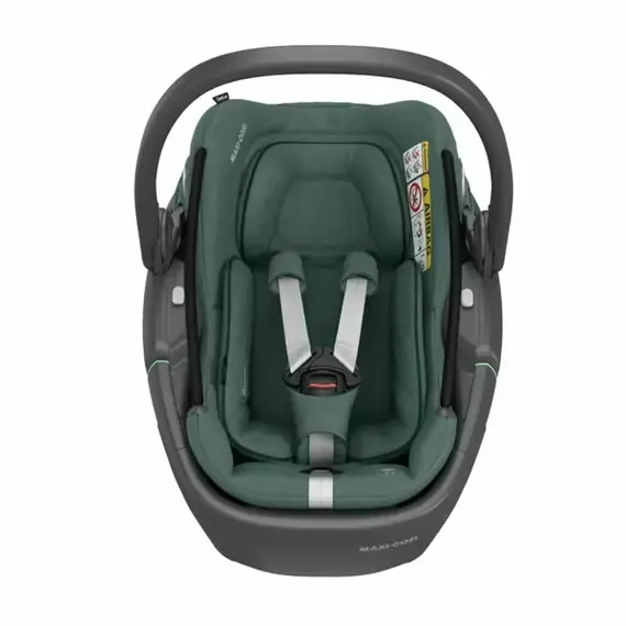Scoică auto i-Size Maxi-Cosi Coral 360 Black Shell ESSENTIAL GREEN, Culoare: Verde inchis, Grupa: 0-13kg (0 luni - 12 luni) - poza 2 - ExclusivMAG.ro