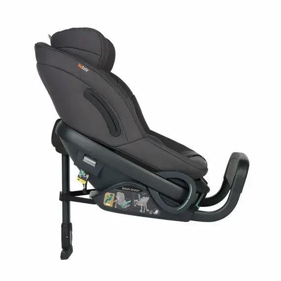 Scaun auto BeSafe Stretch² Dark Grey Mélange, Culoare: Gri/Negru, Grupa: 9-25kg (9 luni - 7 ani) - poza 4 - ExclusivMAG.ro