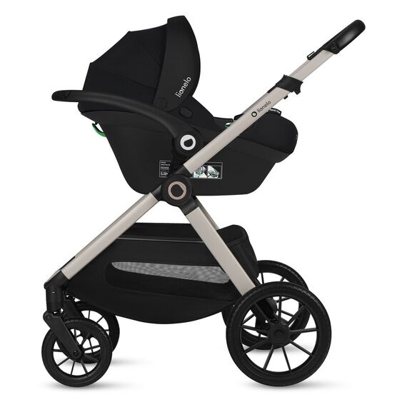 Carucior 3 in 1 Lionelo Layla - Bej, Culoare: Bej, Model: 3 in 1 - poza 13 - ExclusivMAG.ro