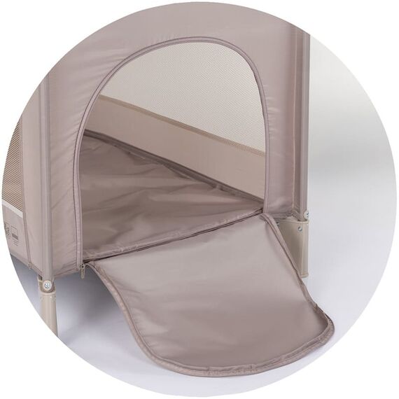 Patut pliabil Chipolino Capri latte, Culoare: Crem, Dimensiuni: 120x60 - poza 3 - ExclusivMAG.ro