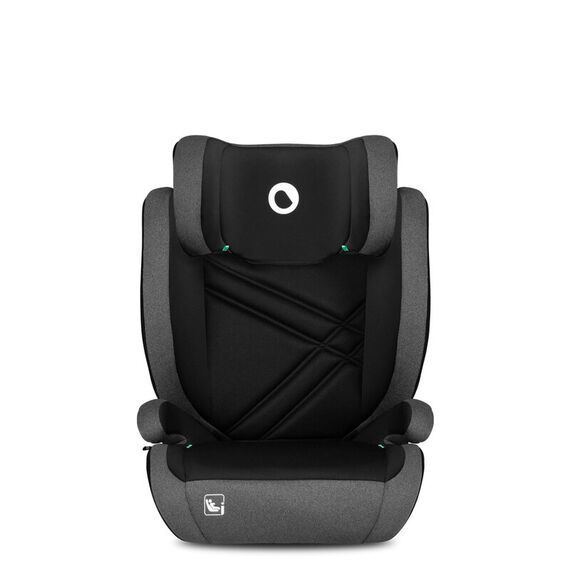 Scaun auto, Lionelo, Hugo i-Size, Conform standardului de securitate R129, 100-150 cm, 4-12 ani, Gri, Culoare: Gri/Negru, Grupa: 15-36kg (4 ani - 12 ani) - poza 5 - ExclusivMAG.ro