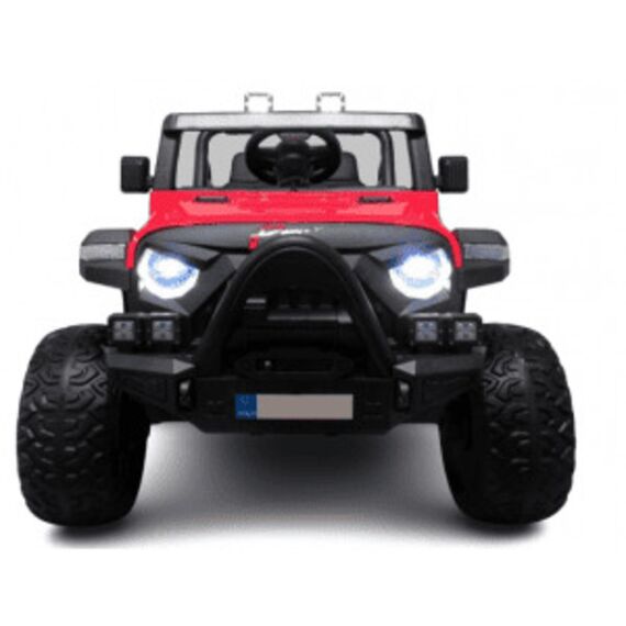 Masinuta electrica cu telecomanda Auto X16, varsta 1-5 ani, roti EVA, scaun din piele ECO, putere 90W, R-Sport - Rosu, Culoare: Rosu, Capacitate acumulator: 12V - poza 3 - ExclusivMAG.ro
