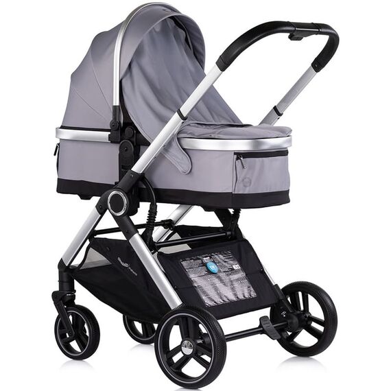 Carucior Chipolino Euphoria 3 in 1 platinum, Culoare: Gri, Model: 3 in 1 - poza 3 - ExclusivMAG.ro