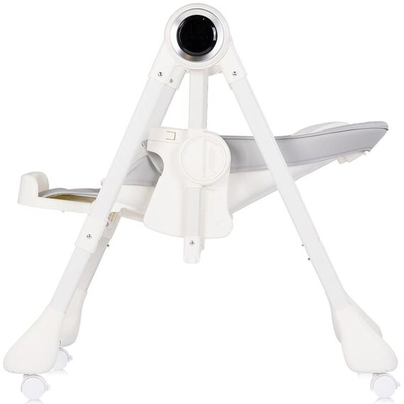 Scaun de masa si leagan electric Chipolino Master Class 2 in 1 cashmere, Culoare: Alb/Gri - poza 7 - ExclusivMAG.ro