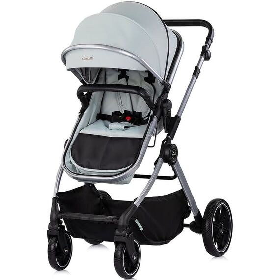 Carucior Chipolino Pearl 2 in 1 matcha, Culoare: Turcoaz, Model: 2 in 1 - poza 2 - ExclusivMAG.ro