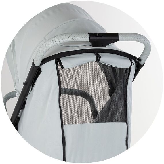 Carucior sport Chipolino Ultera cu husa picioare matcha, Culoare: Turcoaz, Model: sport - poza 8 - ExclusivMAG.ro