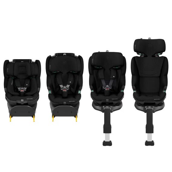 Scaun Auto I-Size Maxi-Cosi EMERALD 360 PRO AUTHENTIC BLACK, Culoare: Negru, Grupa: 0-36kg (0 luni - 12 ani) - poza 17 - ExclusivMAG.ro