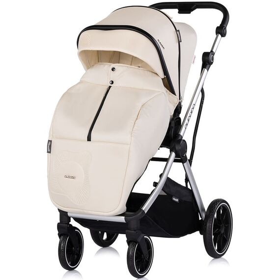 Carucior Chipolino Aurora 3 in 1 cashmere, Culoare: Bej, Model: 3 in 1 - poza 5 - ExclusivMAG.ro