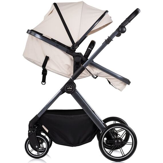 Carucior Chipolino Pearl 2 in 1 cashmere, Culoare: Bej, Model: 2 in 1 - poza 7 - ExclusivMAG.ro