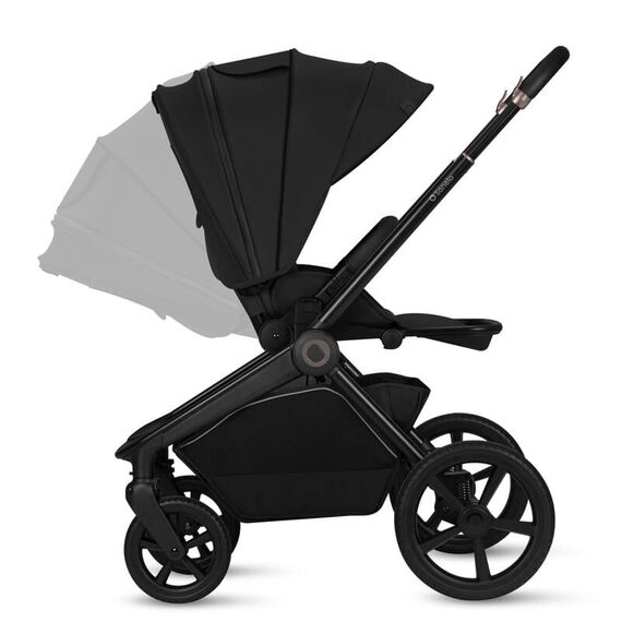 Carucior 2 in 1, Lionelo, Freya, Landou si salteluta ventilate, pana la 22 kg, 0luni+, Negru, Culoare: Negru, Model: 2 in 1 - poza 11 - ExclusivMAG.ro