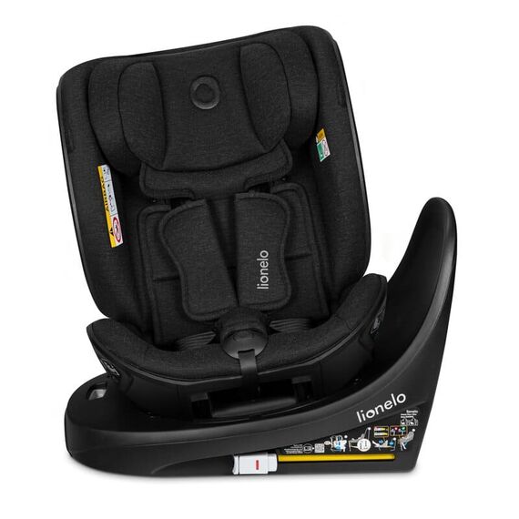 Scaun auto Lionelo Moxie Next i-Size, 40-105 cm, Conform cu R129, Negru, Culoare: Negru, Grupa: 0-18kg (0 luni - 4 ani) - poza 7 - ExclusivMAG.ro