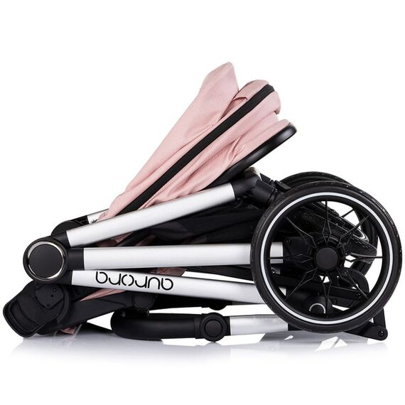 Carucior Chipolino Aurora 3 in 1 powder pink, Culoare: Roz, Model: 3 in 1 - poza 11 - ExclusivMAG.ro
