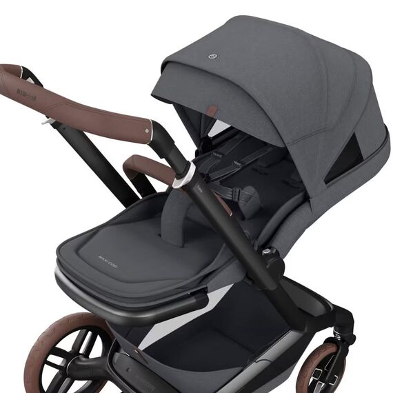 Sistem 3 in 1 Maxi-Cosi FAME Twillic Graphite, Culoare: Gri, Model: 3 in 1 - poza 5 - ExclusivMAG.ro