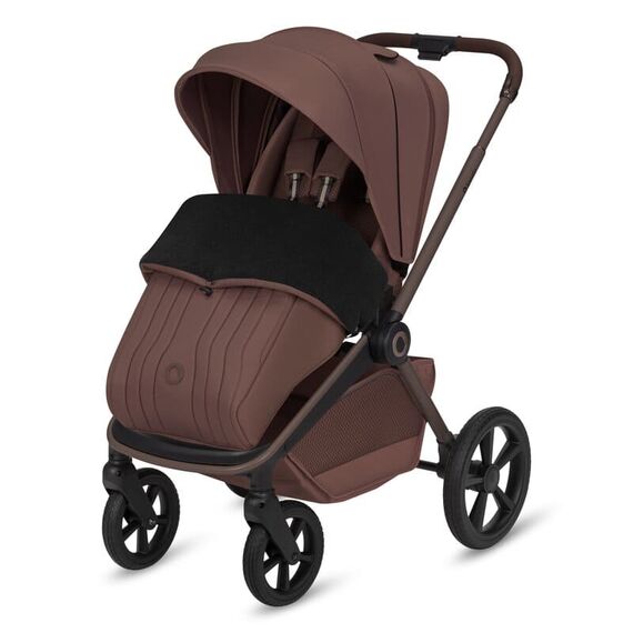 Carucior 2 in 1 Lionelo Freya, Landou si salteluta ventilate, pana la 22 kg, 0luni+, Maro, Culoare: Maro, Model: 2 in 1 - poza 5 - ExclusivMAG.ro