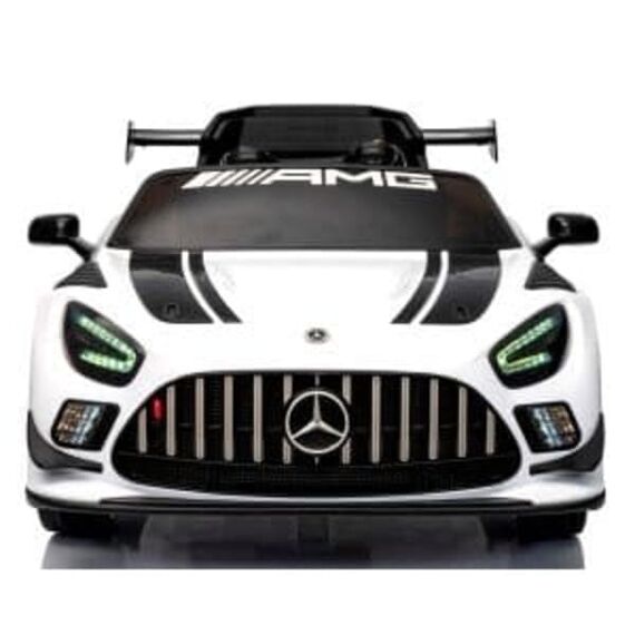 Masinuta electrica cu telecomanda MERCEDES GT3 EVO, varsta 1-5 ani, putere 90W - Alb, Culoare: Alb, Capacitate acumulator: 12V - poza 2 - ExclusivMAG.ro