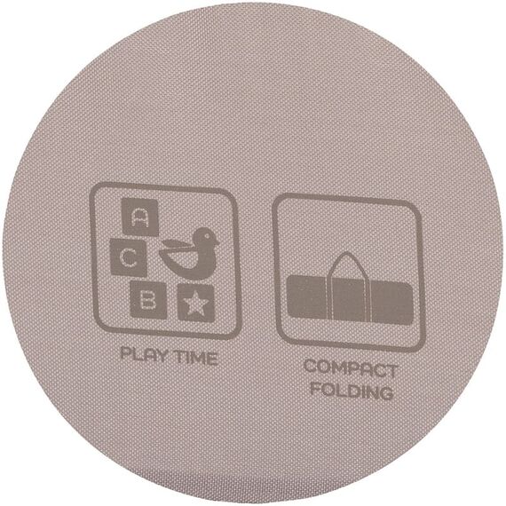Patut pliabil Chipolino Ariel latte, Culoare: Crem, Dimensiuni: 120x60 - poza 5 - ExclusivMAG.ro