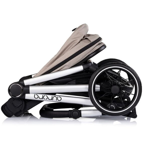 Carucior Chipolino Aurora 3 in 1 latte, Culoare: Crem, Model: 3 in 1 - poza 11 - ExclusivMAG.ro