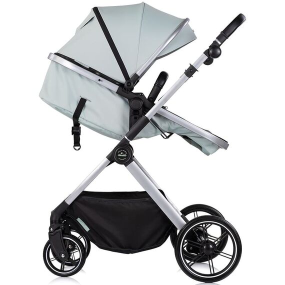 Carucior Chipolino Pearl 2 in 1 matcha, Culoare: Turcoaz, Model: 2 in 1 - poza 6 - ExclusivMAG.ro