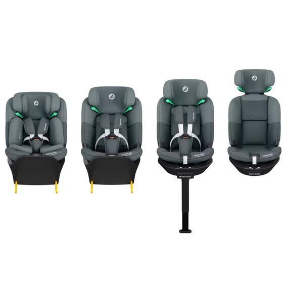 Scaun Auto I-Size Maxi-Cosi EMERALD 360 S TONAL GRAPHITE, Culoare: Gri, Grupa: 0-36kg (0 luni - 12 ani) - poza 11 - ExclusivMAG.ro