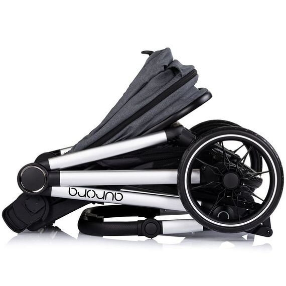 Carucior Chipolino Aurora 3 in 1 charcoal, Culoare: Gri, Model: 3 in 1 - poza 13 - ExclusivMAG.ro