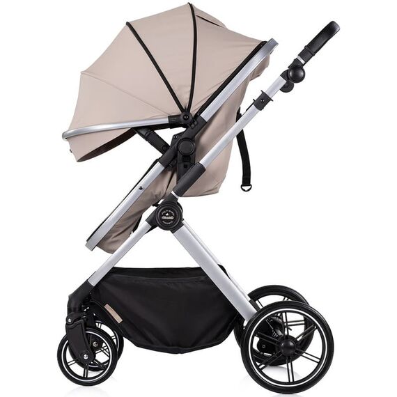 Carucior Chipolino Pearl 3 in 1 latte, Culoare: Crem, Model: 3 in 1 - poza 6 - ExclusivMAG.ro