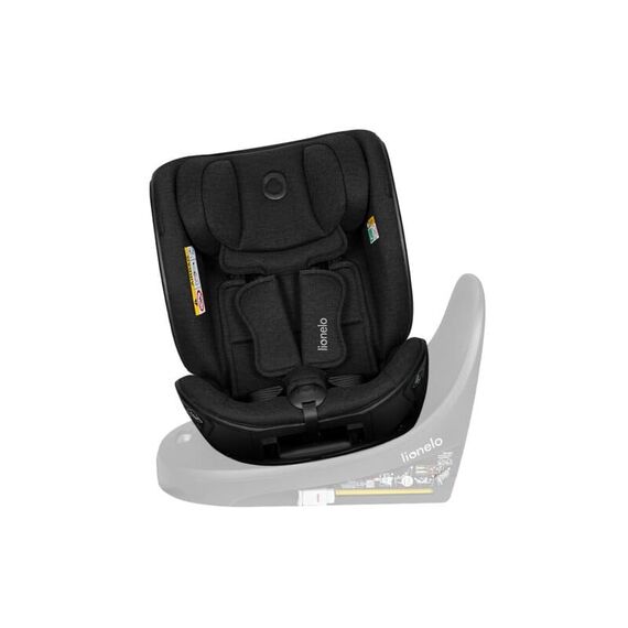 Scaun auto Lionelo Moxie Next i-Size, 40-105 cm, Conform cu R129, Negru, Culoare: Negru, Grupa: 0-18kg (0 luni - 4 ani) - poza 10 - ExclusivMAG.ro