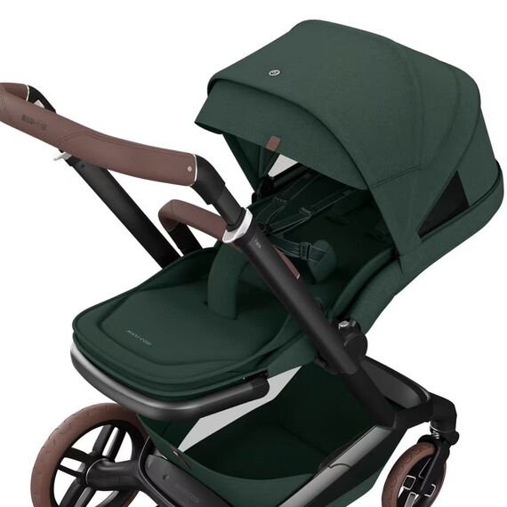 Sistem 3 in 1 Maxi-Cosi FAME Twillic Green, Culoare: Verde inchis, Model: 3 in 1 - poza 6 - ExclusivMAG.ro
