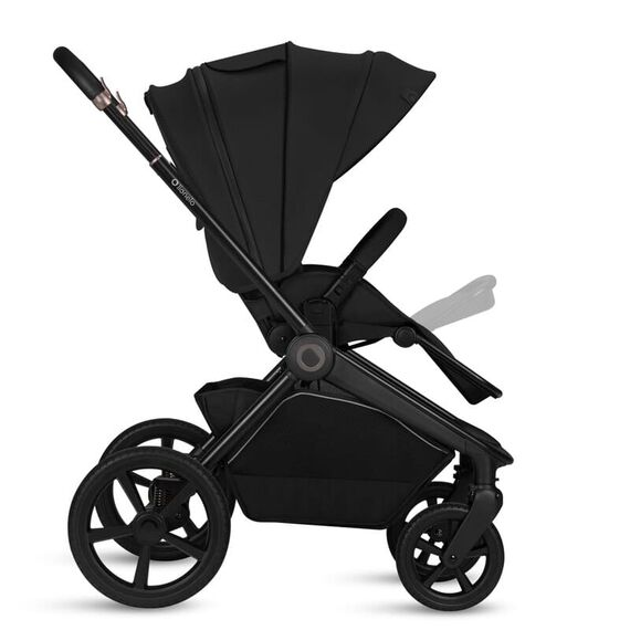 Carucior 2 in 1, Lionelo, Freya, Landou si salteluta ventilate, pana la 22 kg, 0luni+, Negru, Culoare: Negru, Model: 2 in 1 - poza 13 - ExclusivMAG.ro