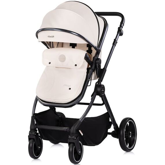 Carucior Chipolino Pearl 2 in 1 cashmere, Culoare: Bej, Model: 2 in 1 - poza 3 - ExclusivMAG.ro