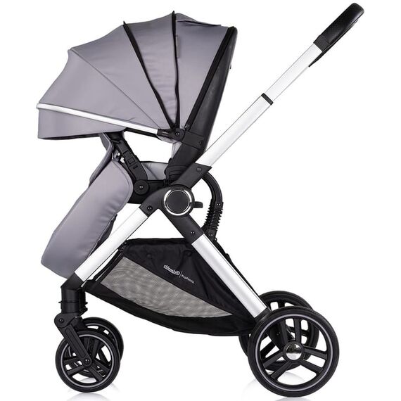 Carucior Chipolino Euphoria 3 in 1 platinum, Culoare: Gri, Model: 3 in 1 - poza 10 - ExclusivMAG.ro