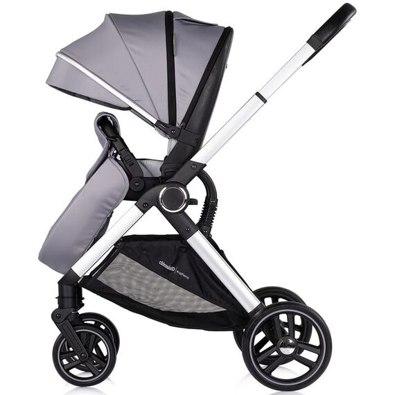 Carucior Chipolino Euphoria 3 in 1 platinum, Culoare: Gri, Model: 3 in 1 - poza 9 - ExclusivMAG.ro