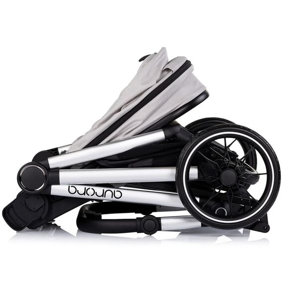 Carucior Chipolino Aurora 3 in 1 platinum, Culoare: Gri deschis, Model: 3 in 1 - poza 14 - ExclusivMAG.ro