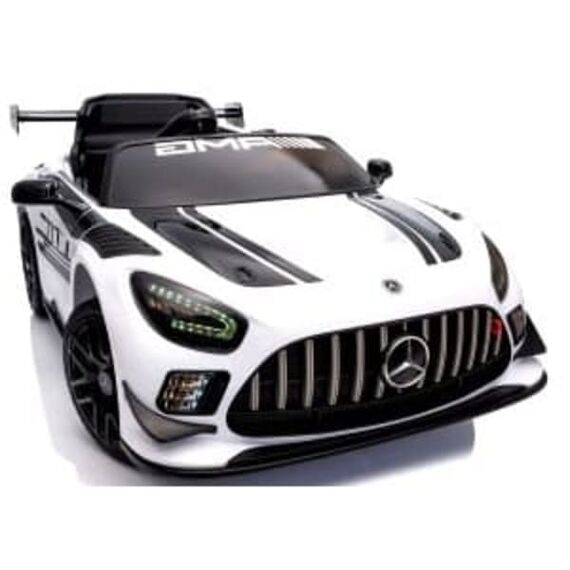 Masinuta electrica cu telecomanda MERCEDES GT3 EVO, varsta 1-5 ani, putere 90W - Alb, Culoare: Alb, Capacitate acumulator: 12V - poza 4 - ExclusivMAG.ro