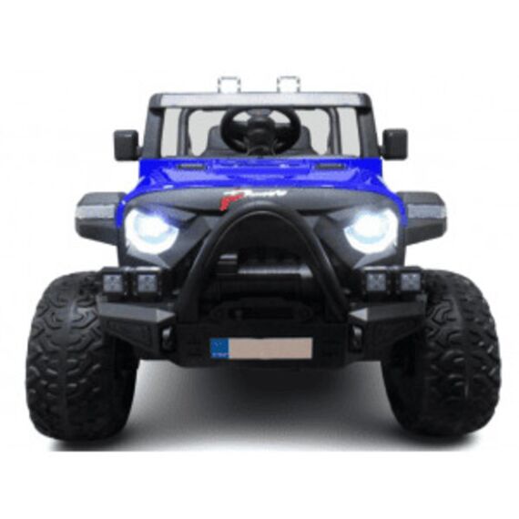Masinuta electrica cu telecomanda Auto X16, varsta 1-5 ani, roti EVA, scaun din piele ECO, putere 90W, R-Sport - Albastru, Culoare: Albastru, Capacitate acumulator: 12V - poza 3 - ExclusivMAG.ro