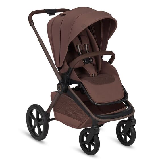 Carucior 2 in 1 Lionelo Freya, Landou si salteluta ventilate, pana la 22 kg, 0luni+, Maro, Culoare: Maro, Model: 2 in 1 - poza 3 - ExclusivMAG.ro