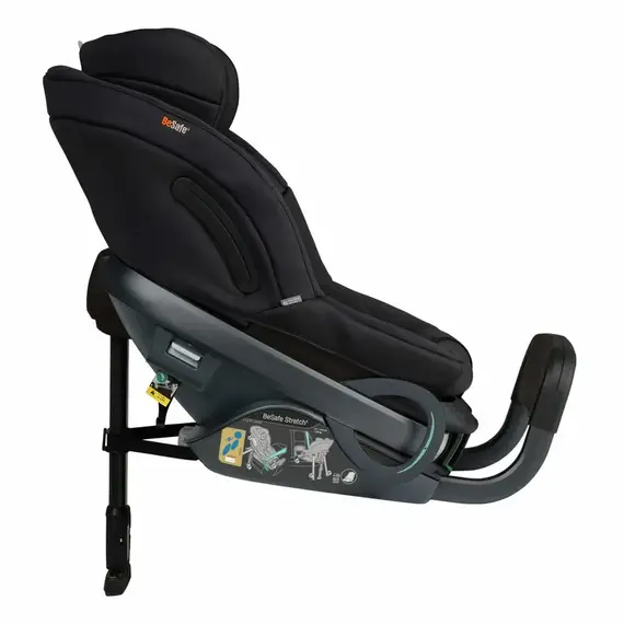 Scaun auto BeSafe Stretch² Negru SoftBreeze, Culoare: Negru, Grupa: 9-25kg (9 luni - 7 ani) - poza 4 - ExclusivMAG.ro