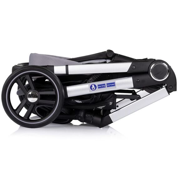 Carucior Chipolino Euphoria 3 in 1 platinum, Culoare: Gri, Model: 3 in 1 - poza 14 - ExclusivMAG.ro